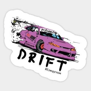 Silvia S14 Drift Sticker